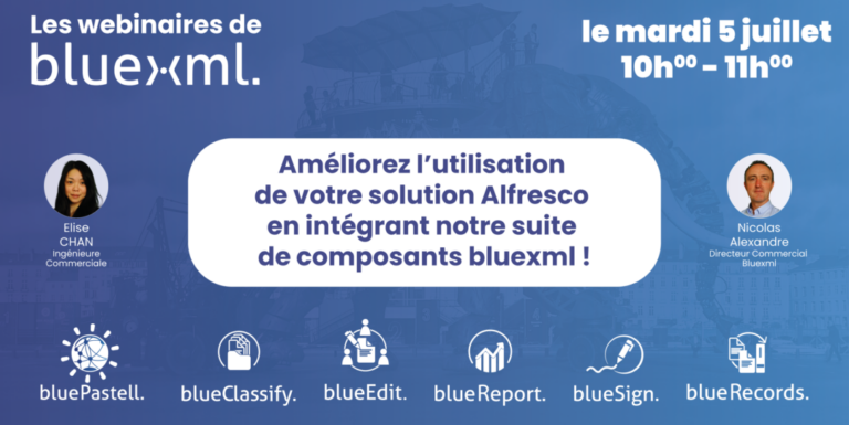 Webinaire Aflresco Composant bluexml expert ECM BPM GED
