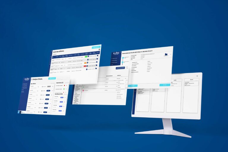 Interface ux ui design SEDIF