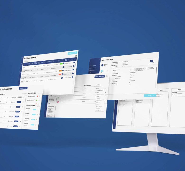 Interface UX/UI design SEDIF